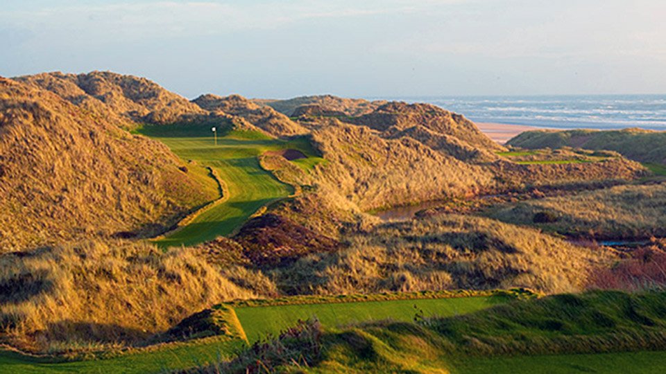 Golfing in Aberdeenshire, Scotland