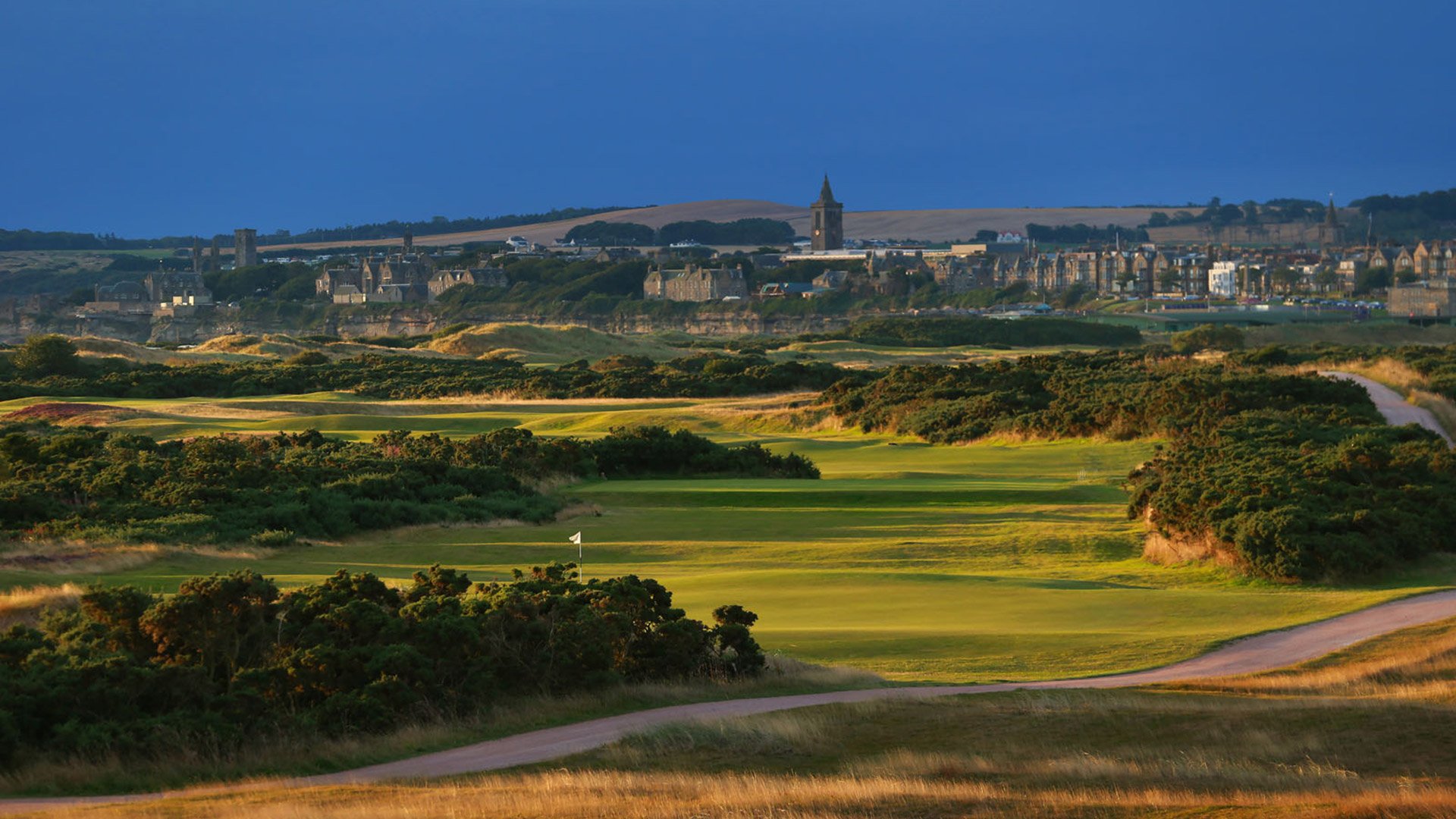 Golfing in Fife, Scotland