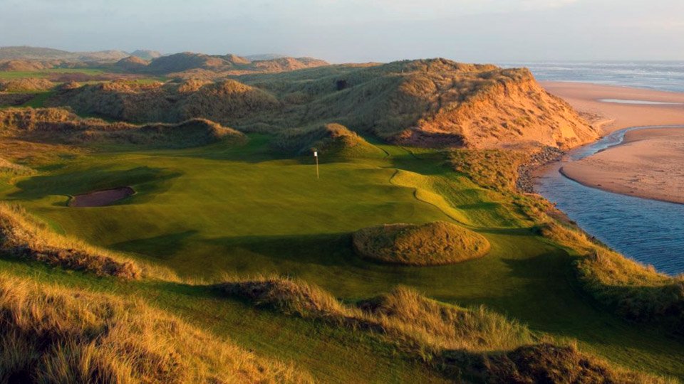 Golfing in Aberdeenshire, Scotland